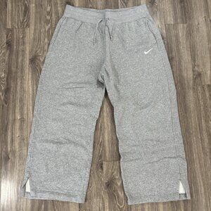 Nike Phoenix Fleece Wide Leg Sweatpants Women XL High Rise Lounge Drawstring
